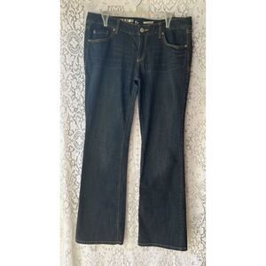 Mossimo Supply Womens Jeans Dark‎ Blue Size 13 Bootcut Denim